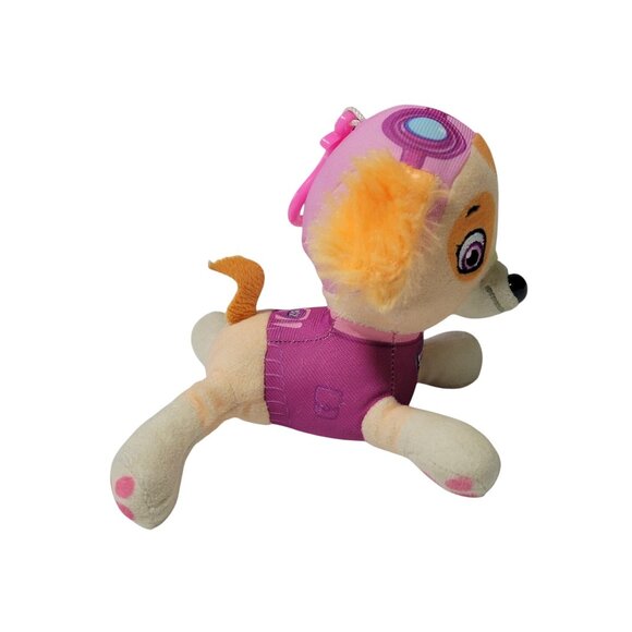 Nickelodeon Paw Patrol Skye Plush Clip On Backpack Coin Purse Stuffed Animal - Picture 3 of 8